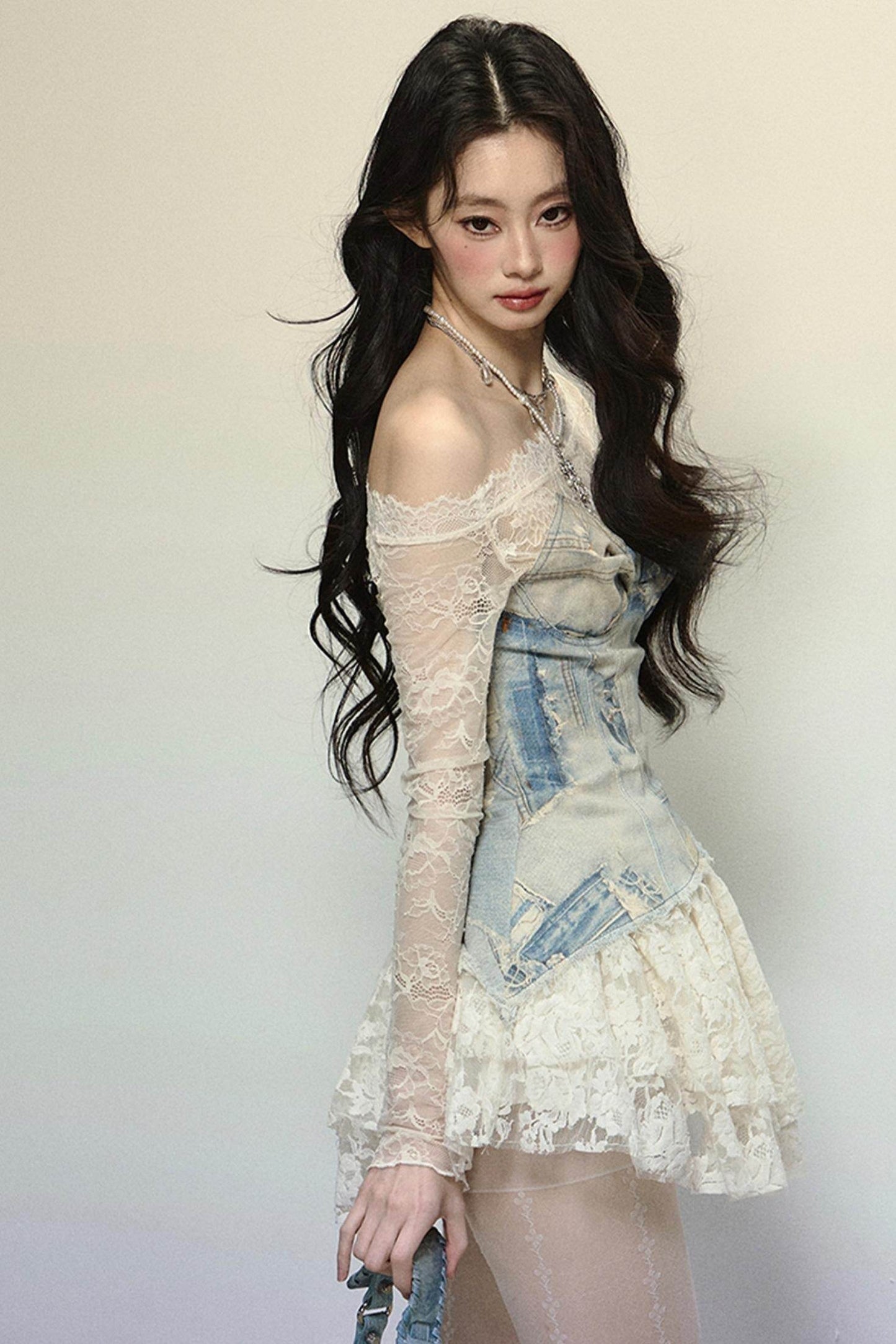Off-Shoulder Tutu Midi Dress - My Store
