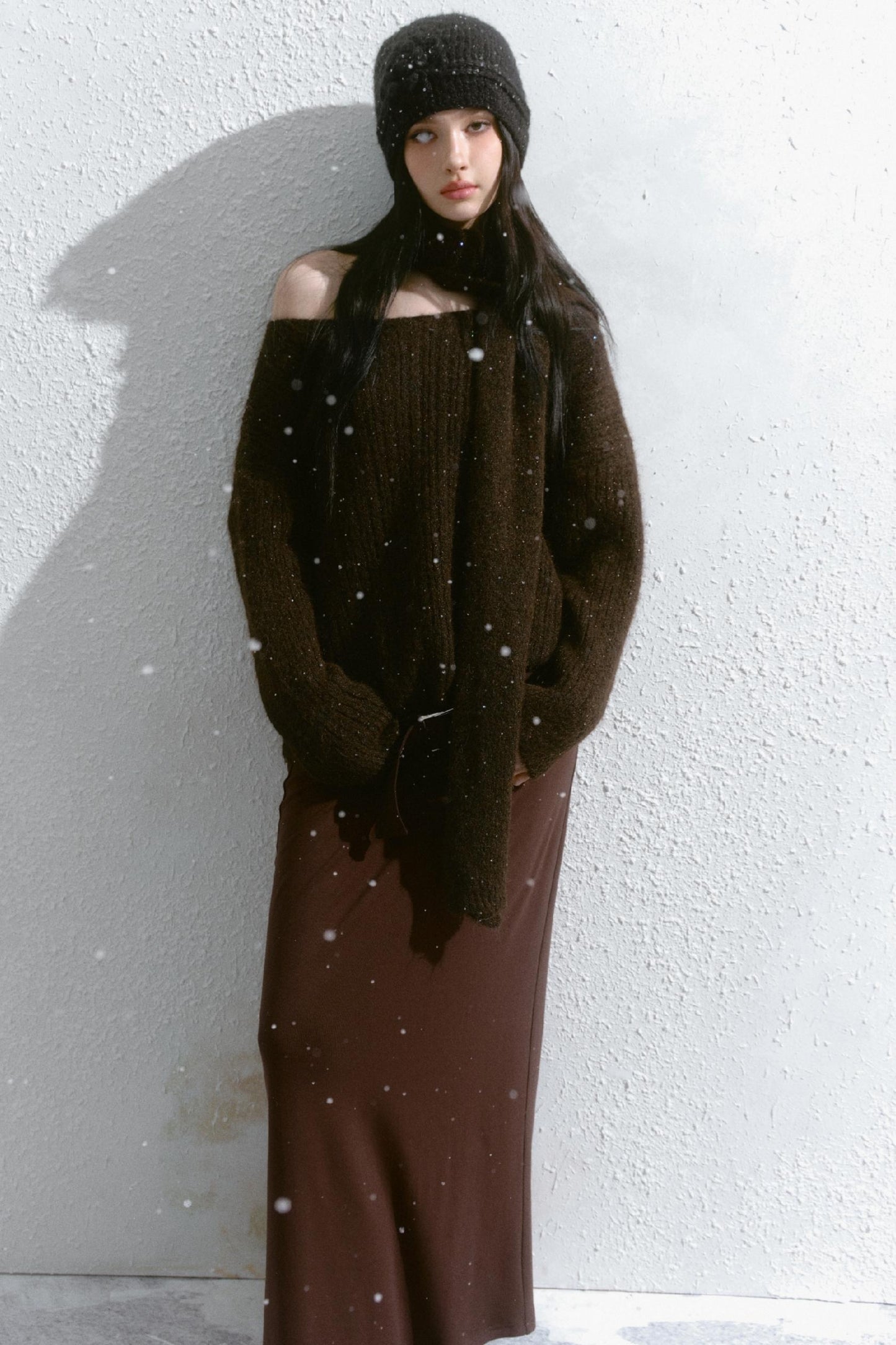V-Neck Loose Knit Sweater