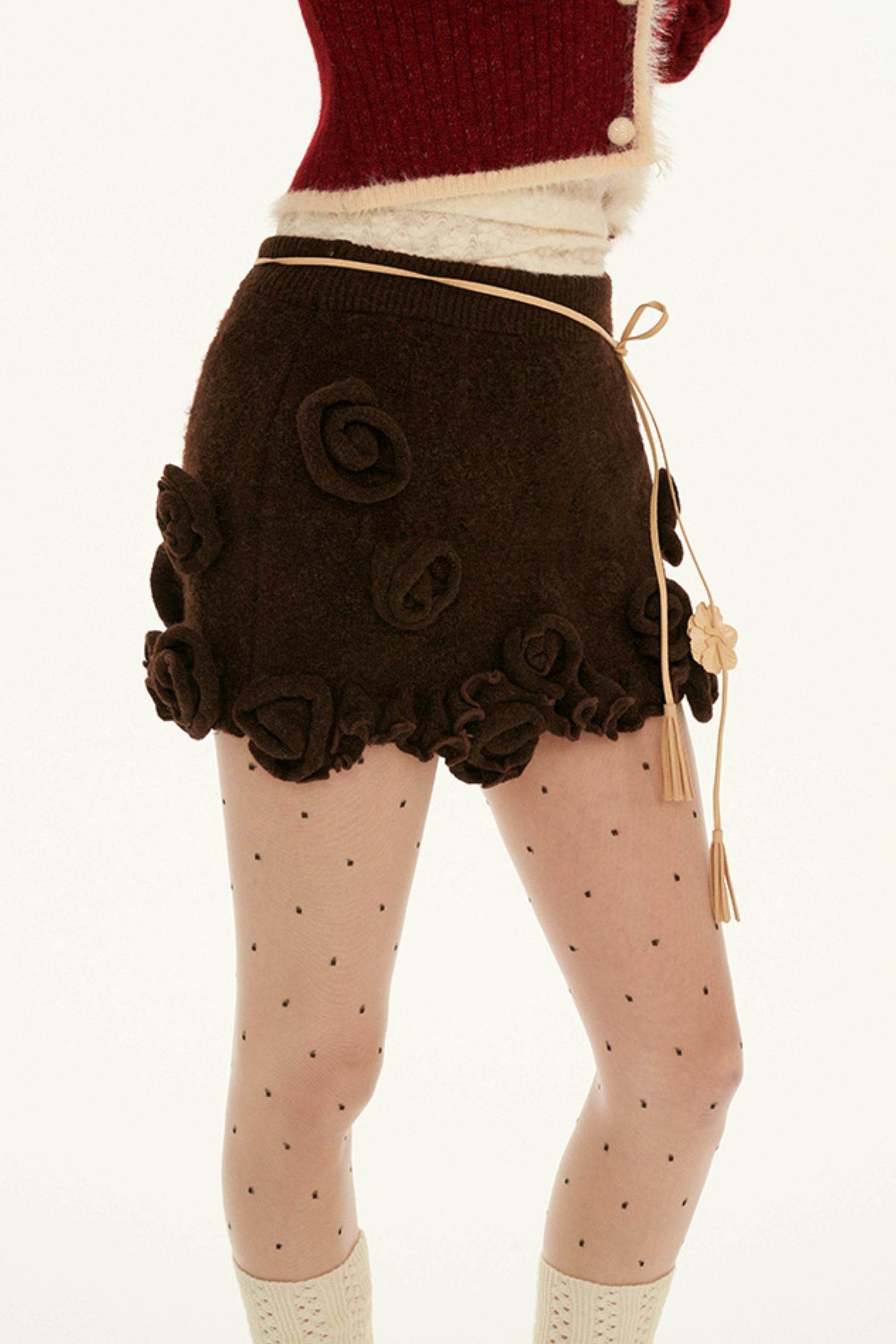 Floral Mini Skirt - My Store