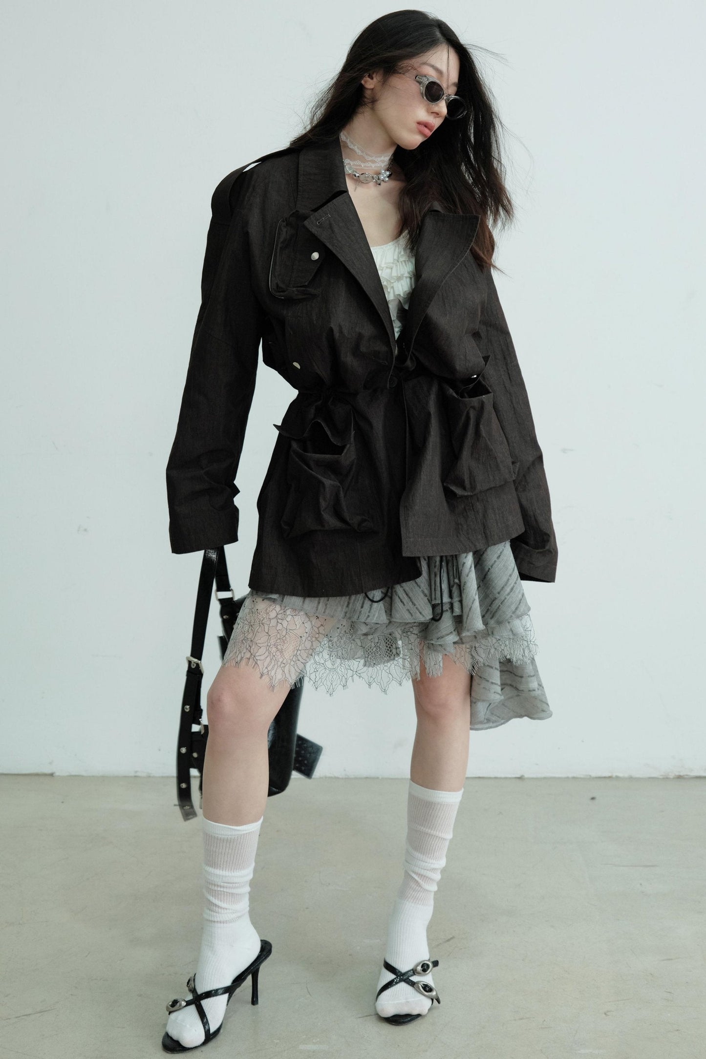 Pocket Windbreaker Jacket