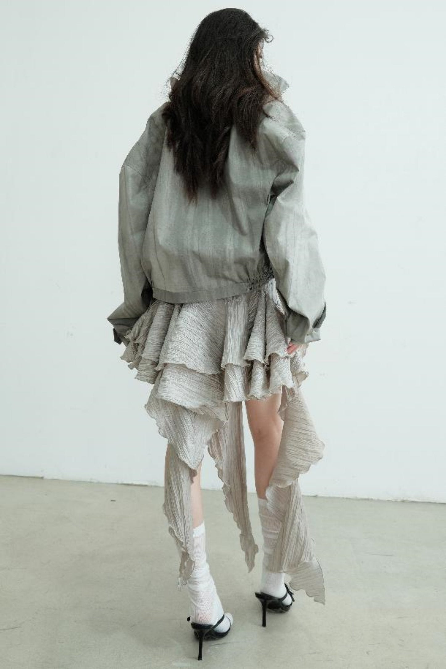 Oversized Windbreaker Jacket