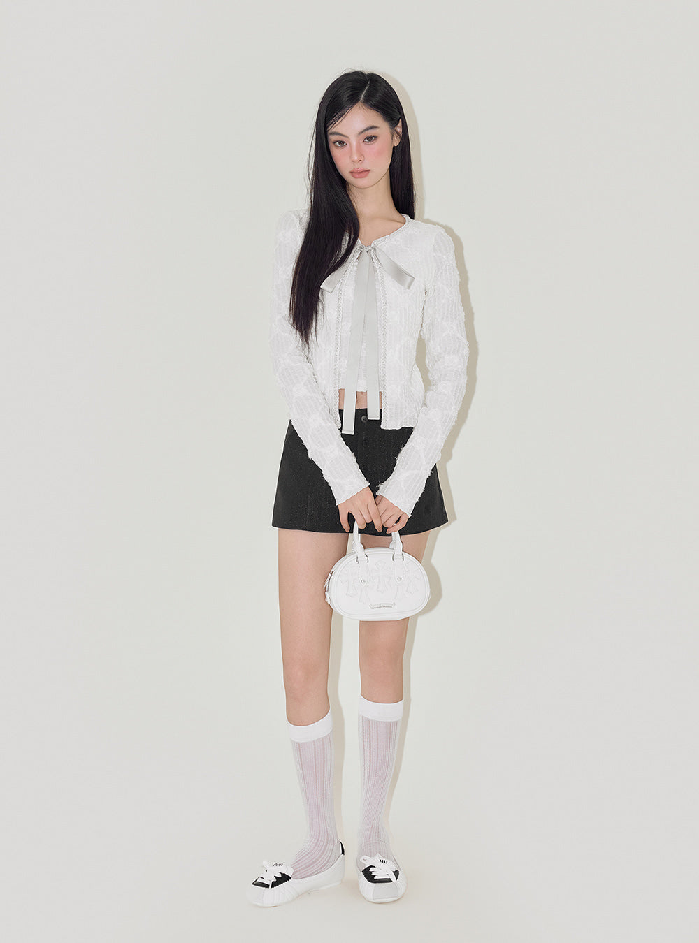 Botai Lace Two-Piece Cardigan