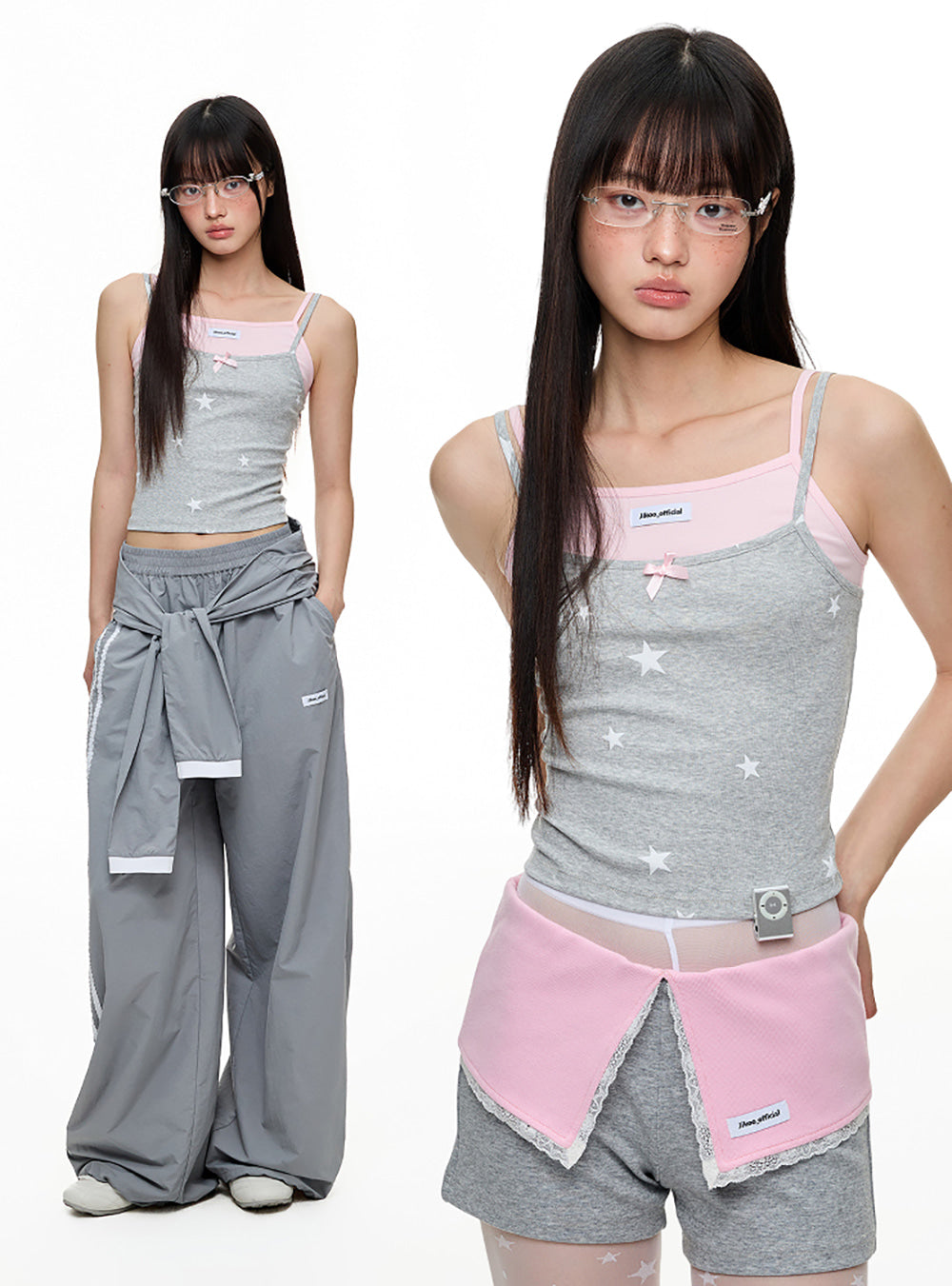 Sweet Star Double Strap Top