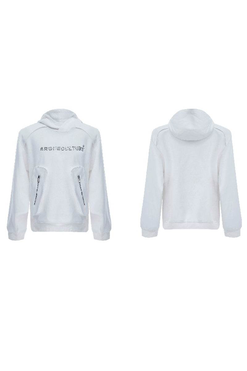 Padded Pocket Metal Accent Hooded Jacket - My Store