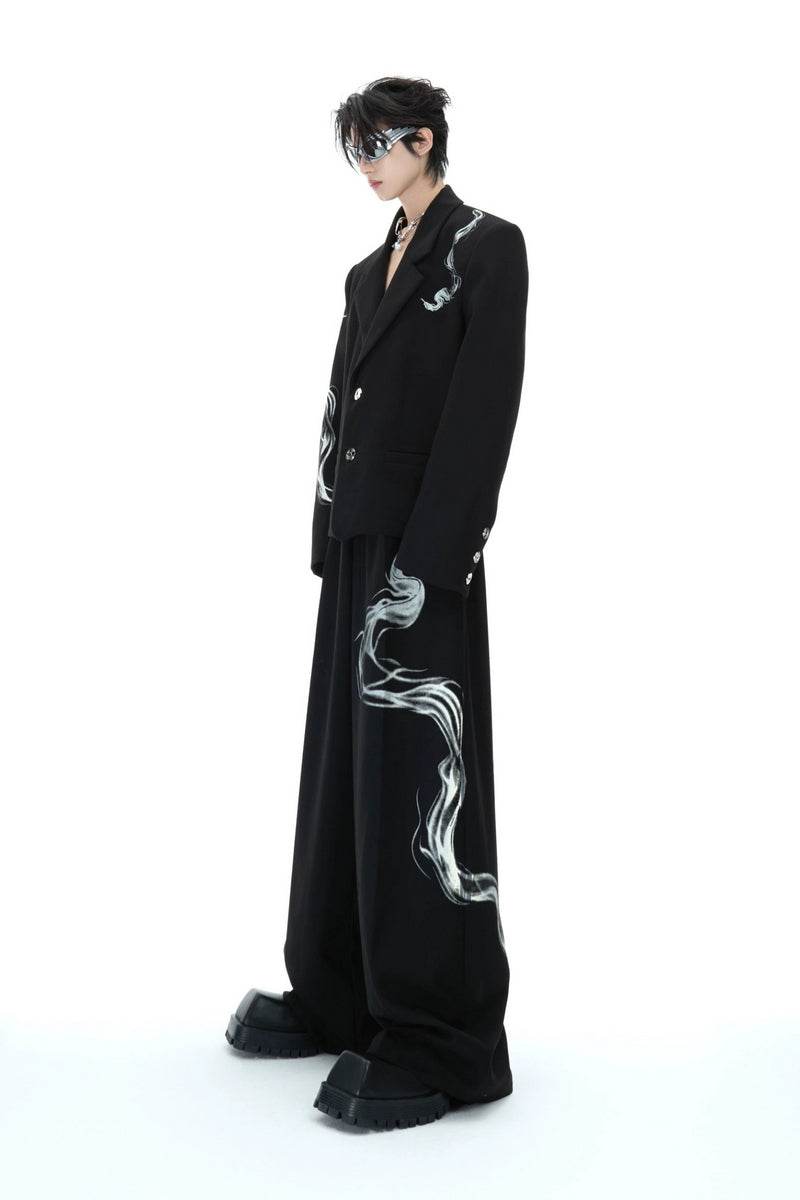 Snake Pattern Luxury Blazer - My Store
