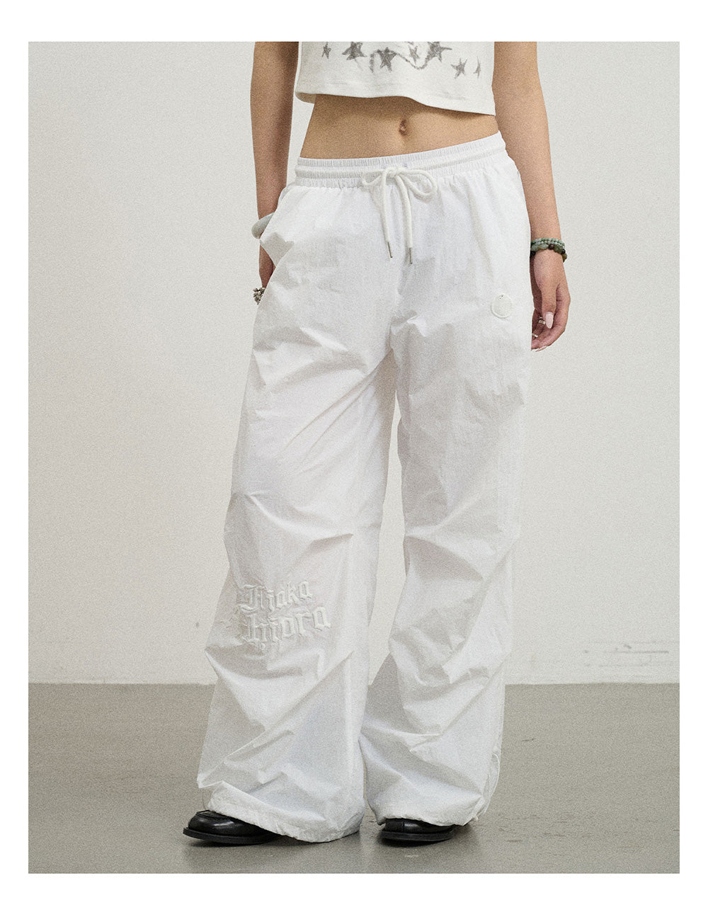 String Ruttle Wide Casual Pants (5color)
