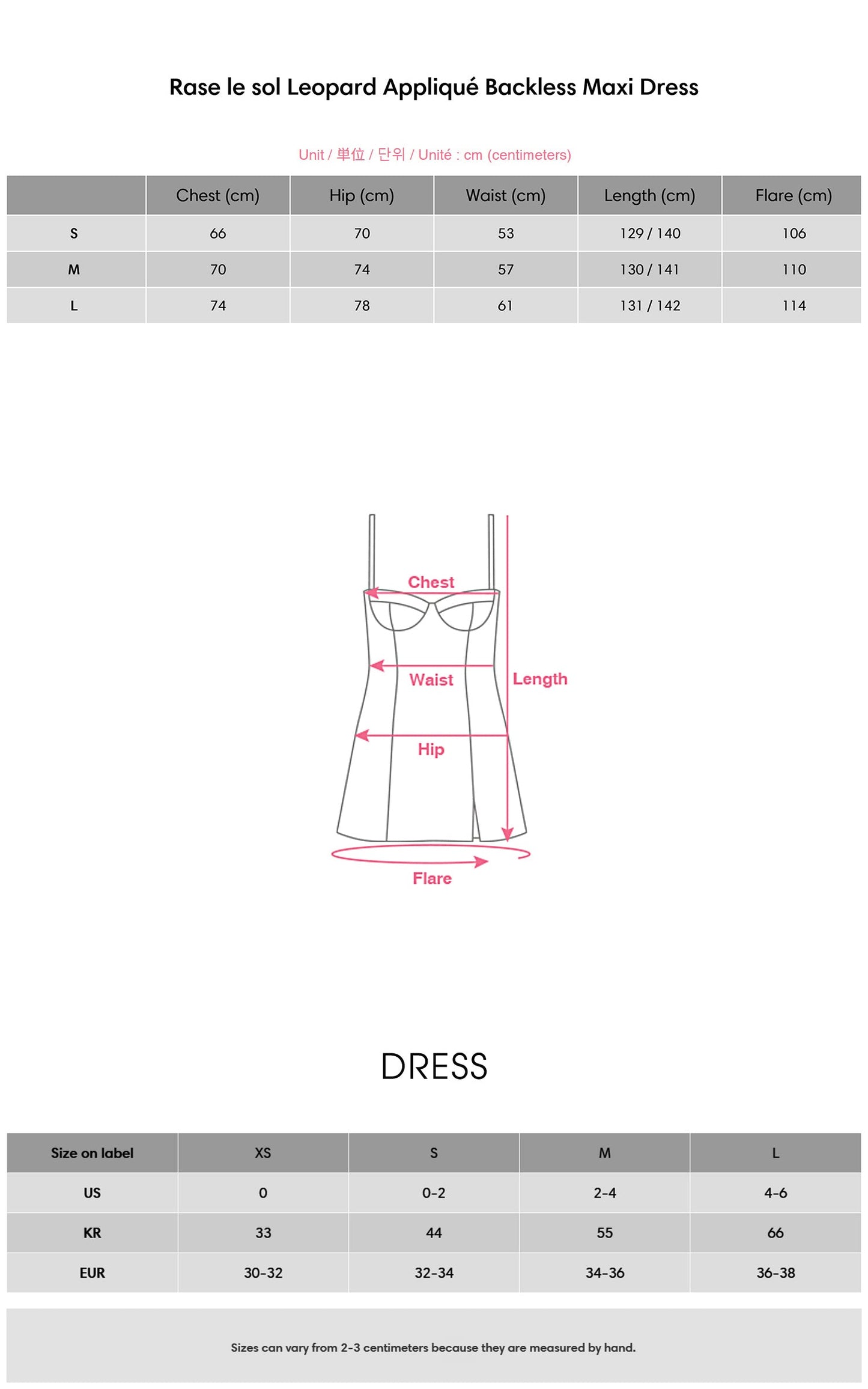 Leopard Appliqué Backless Maxi Dress