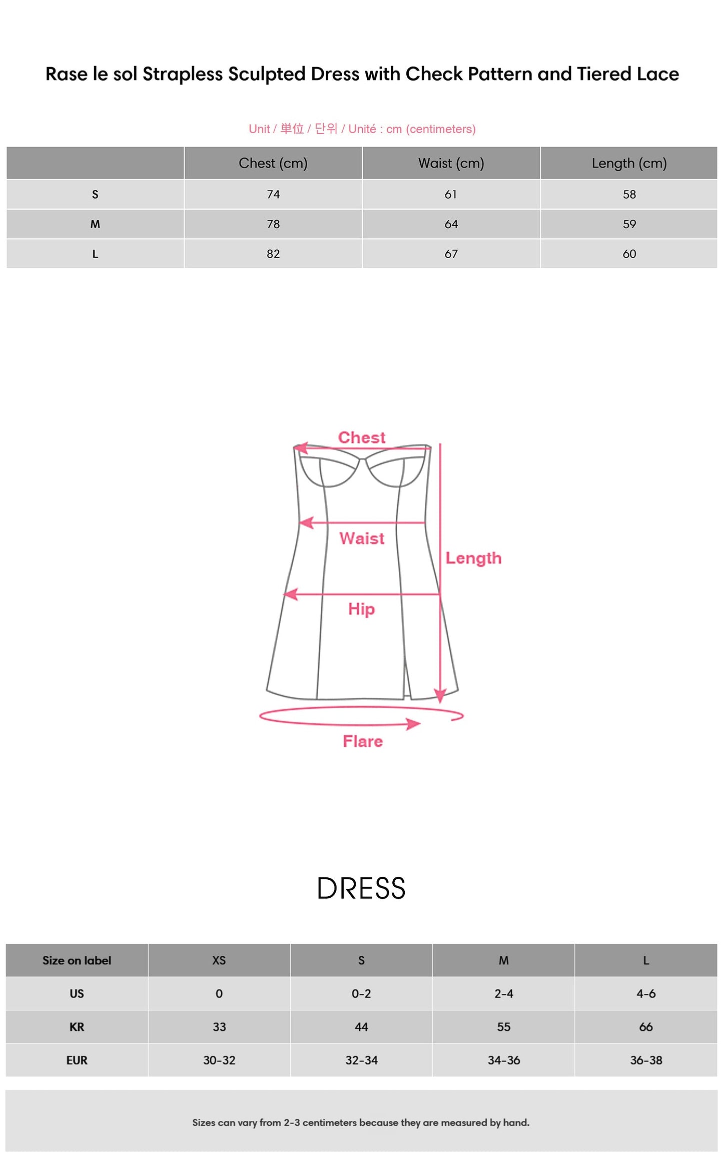 Strapless Sculpted Dress
