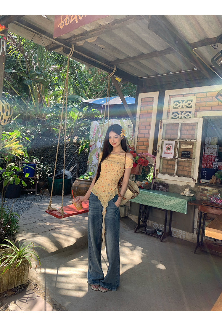 Floral Off Shoulder Top