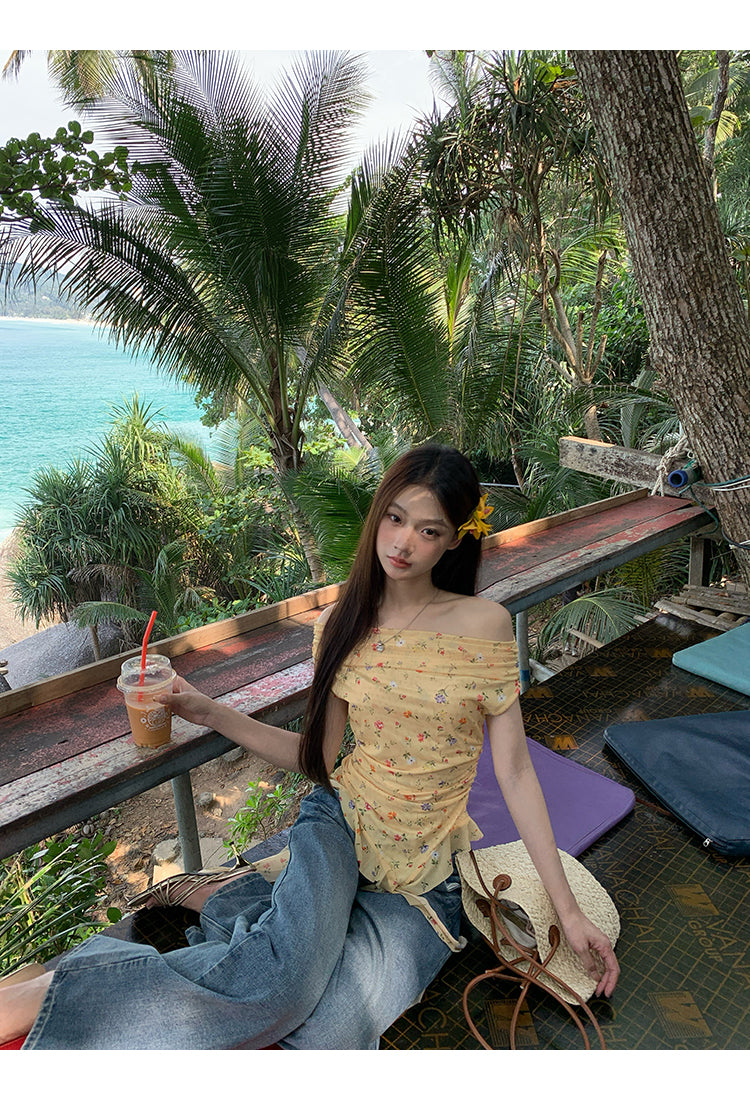 Floral Off Shoulder Top