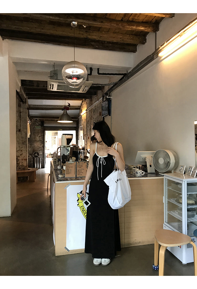 Black Hepburn Dress