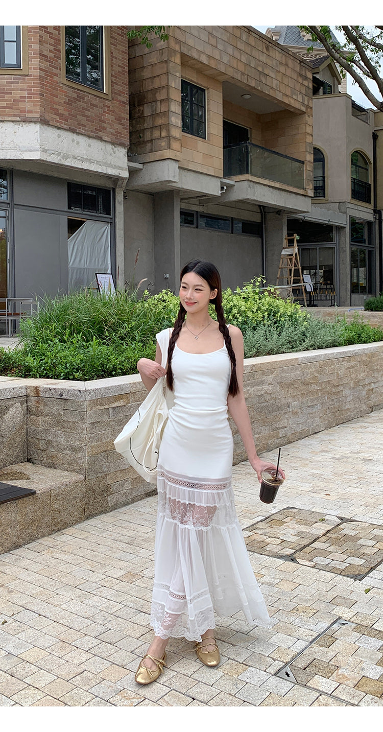 See Through Skirt Dress