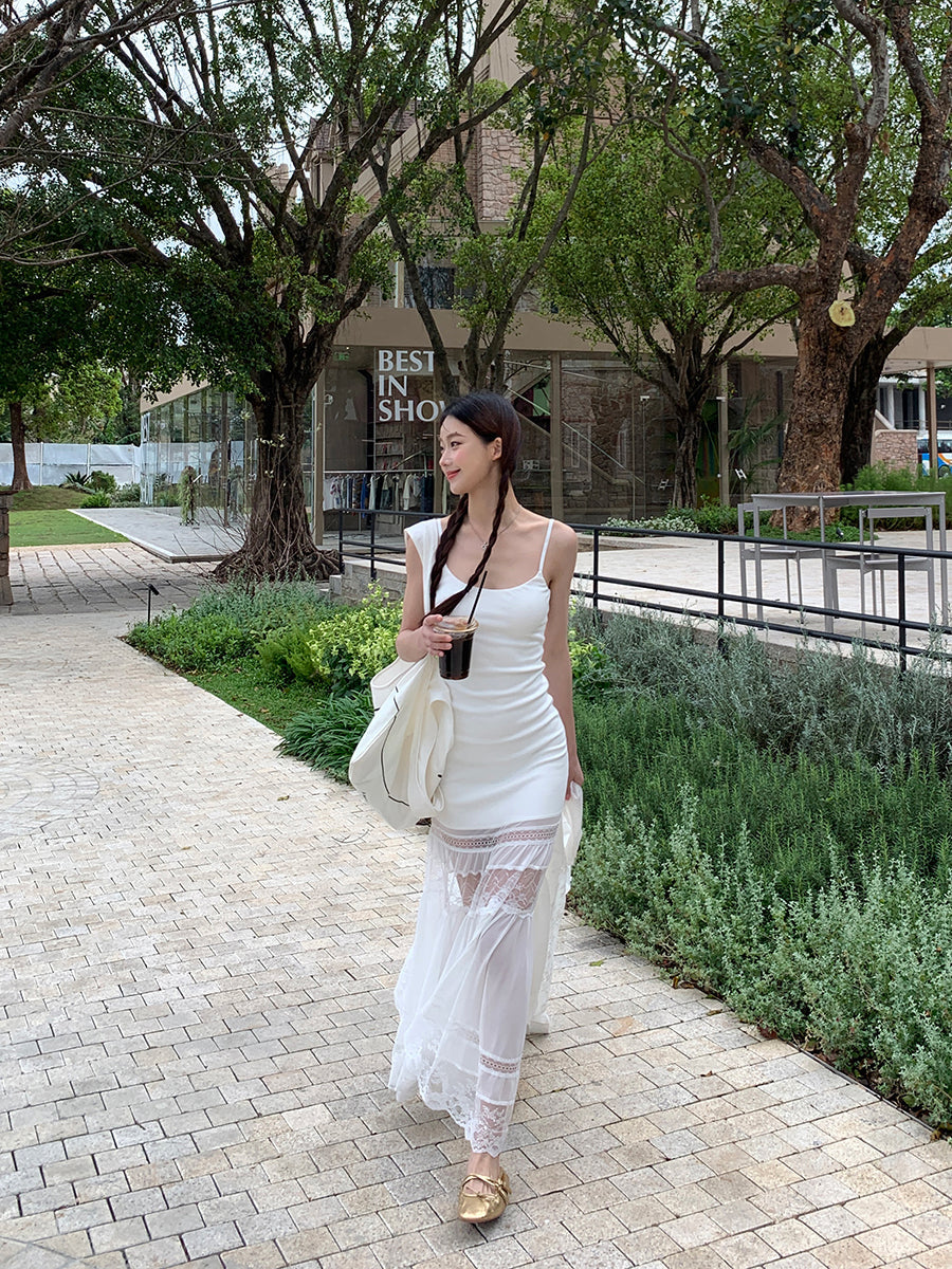 See Through Skirt Dress