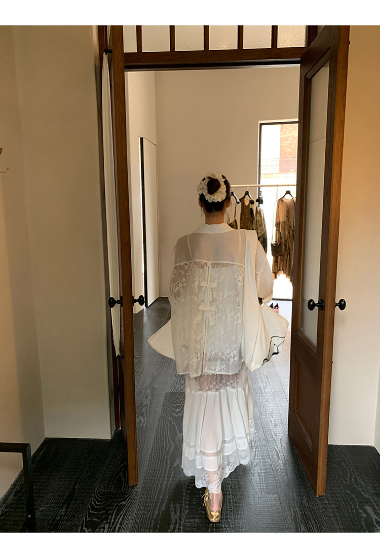 See Through Skirt Dress