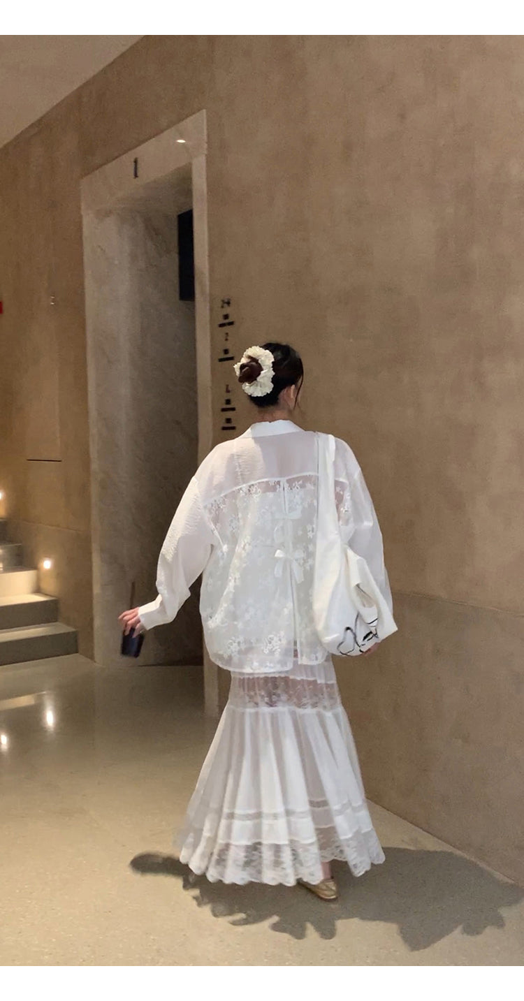 See Through Skirt Dress