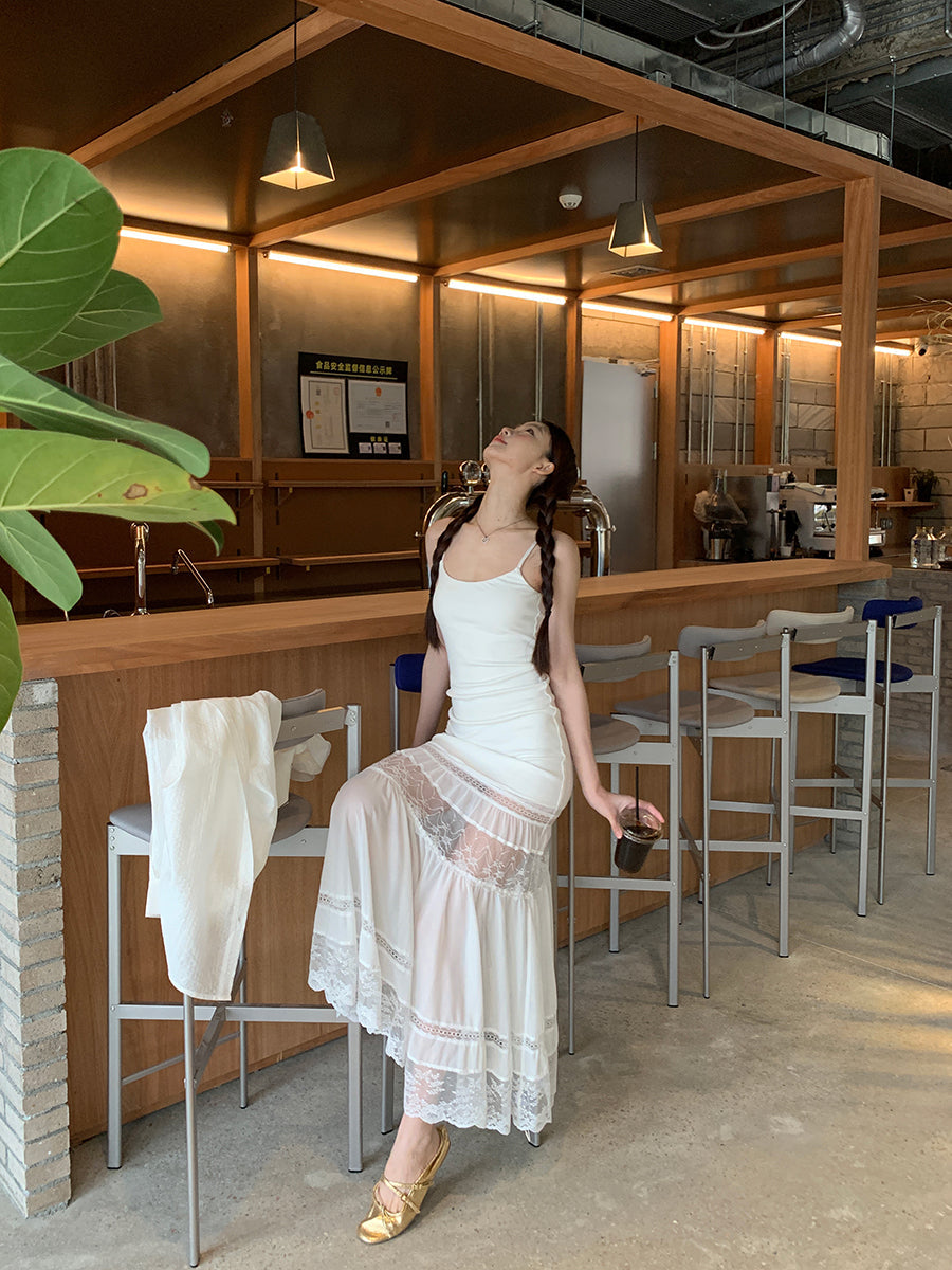 See Through Skirt Dress