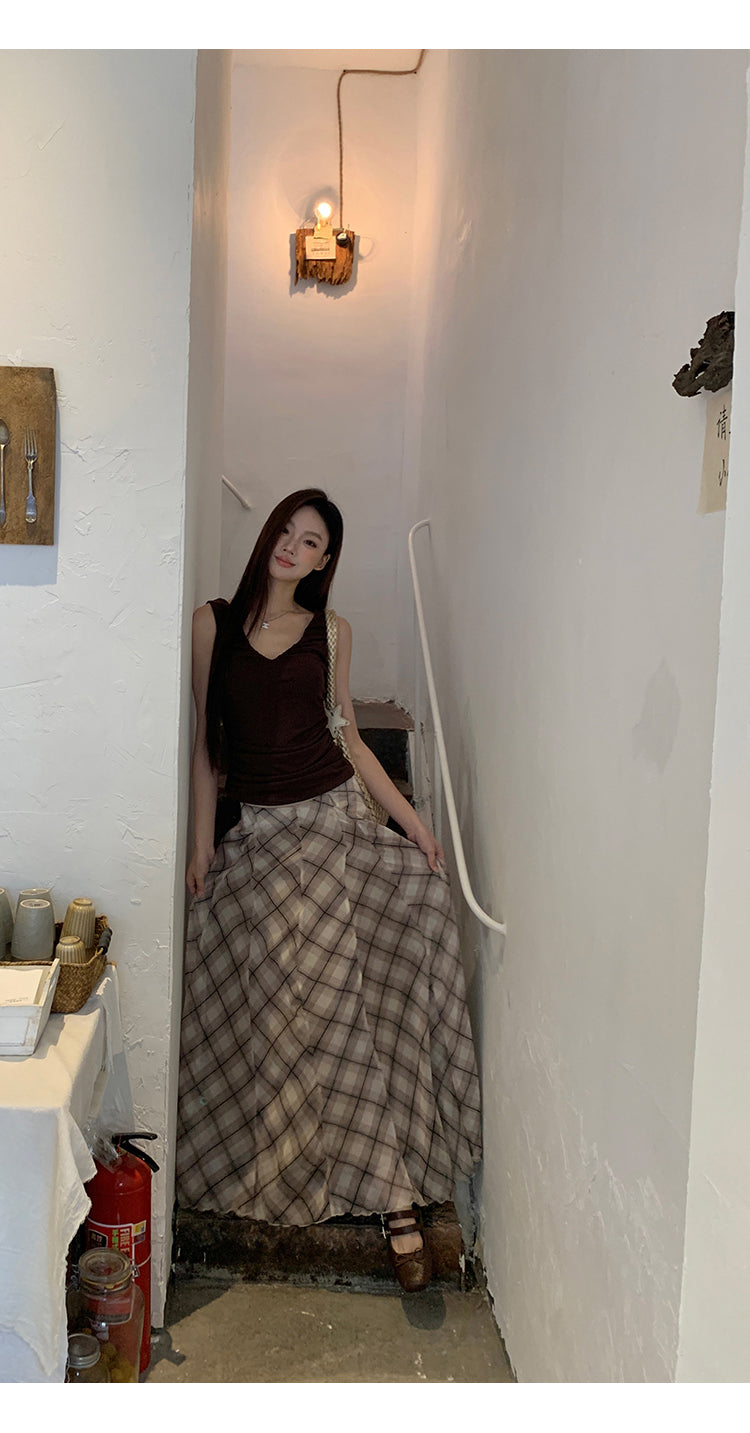 Brown Camisole Top