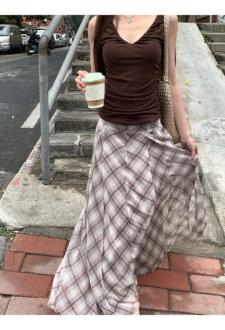 Brown Camisole Top
