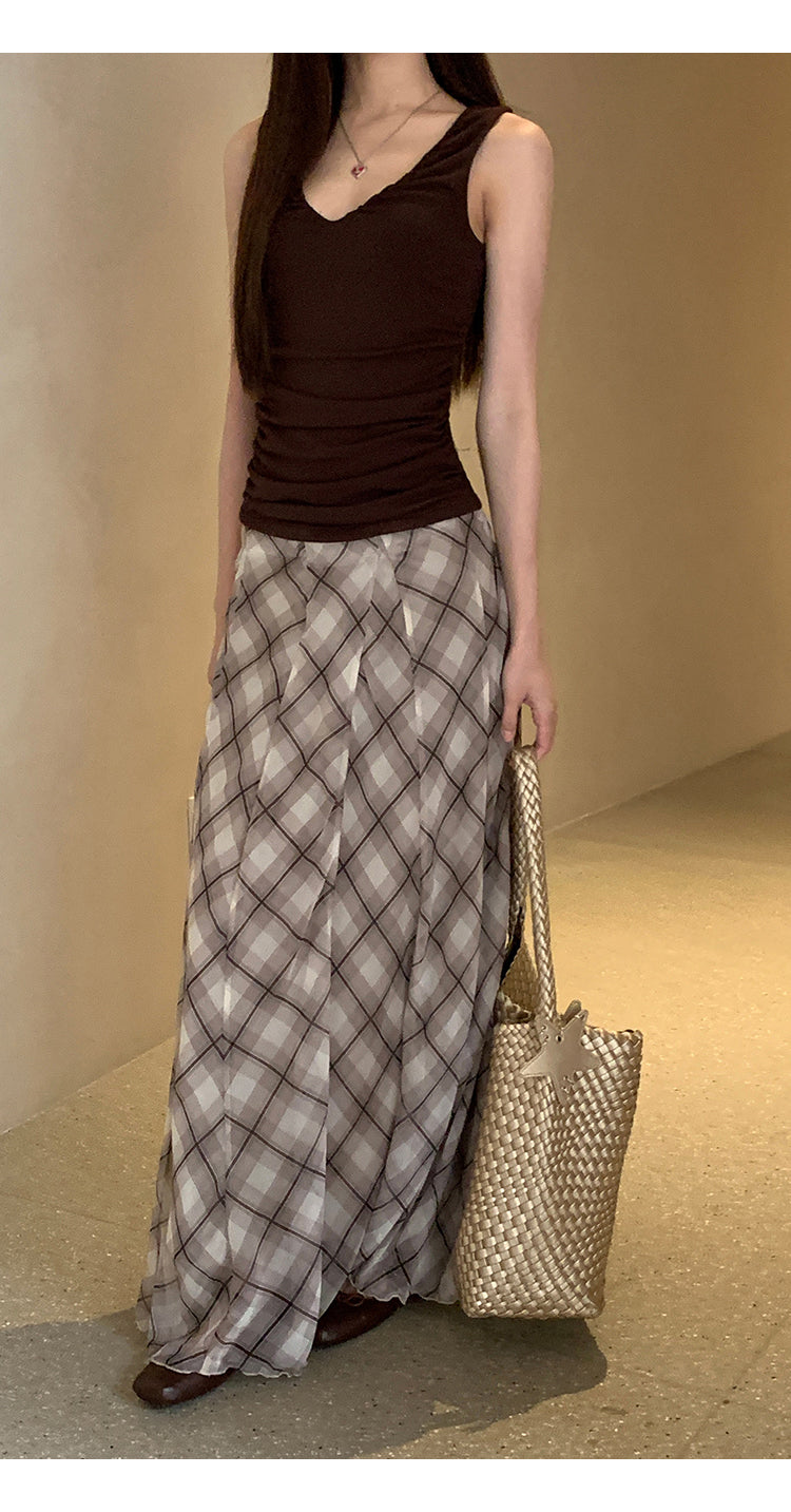 Brown Camisole Top