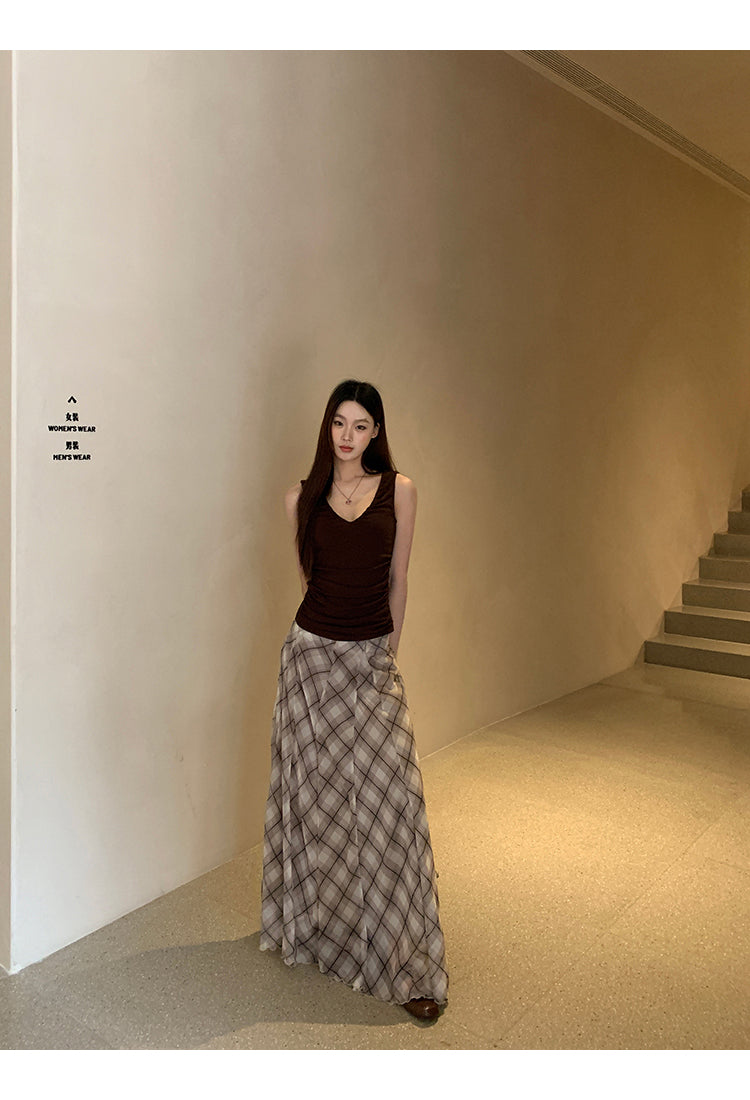 Brown Camisole Top