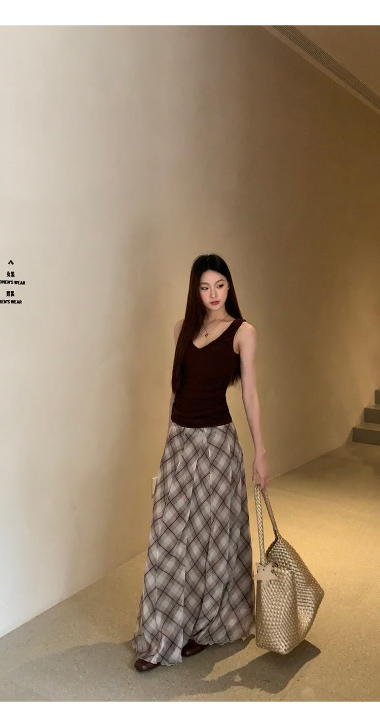 Brown Camisole Top