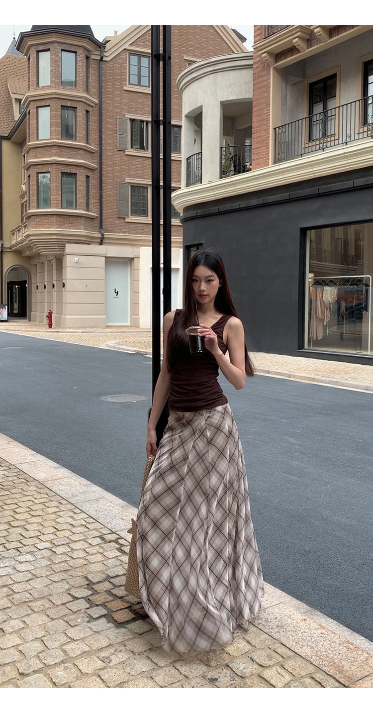 Brown Camisole Top