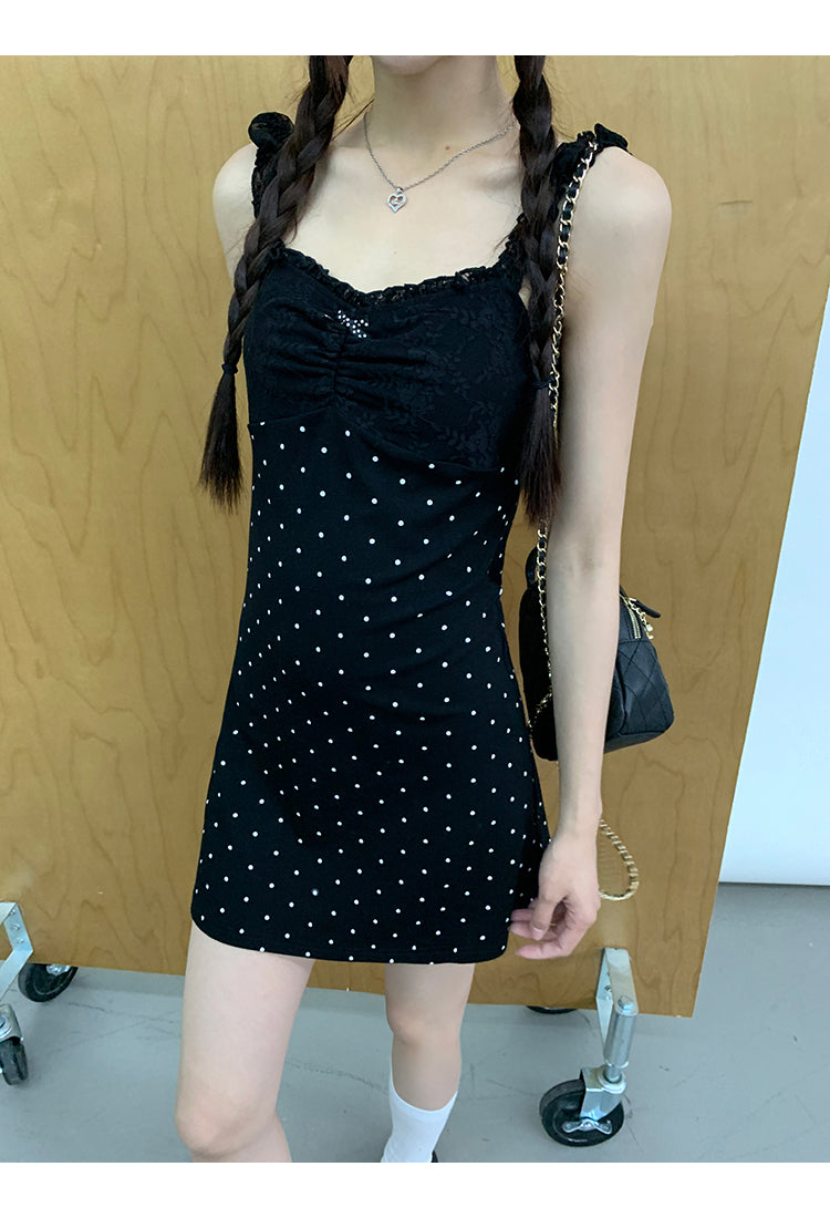 Black Polka Dot Dress