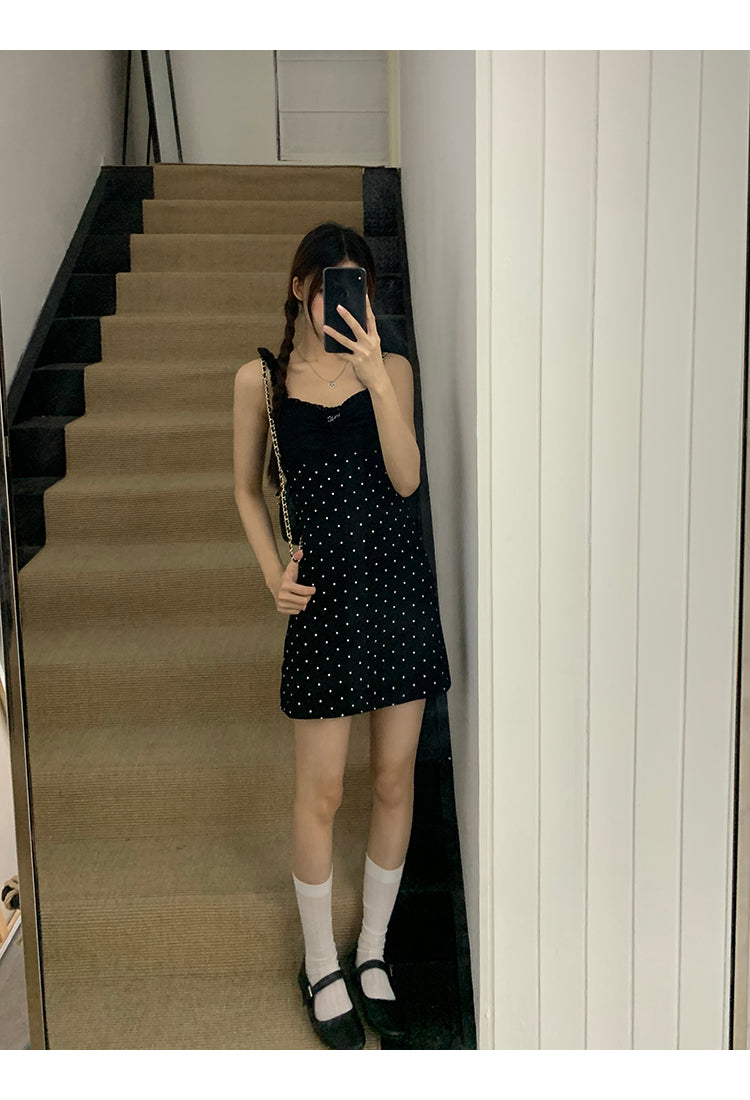 Black Polka Dot Dress