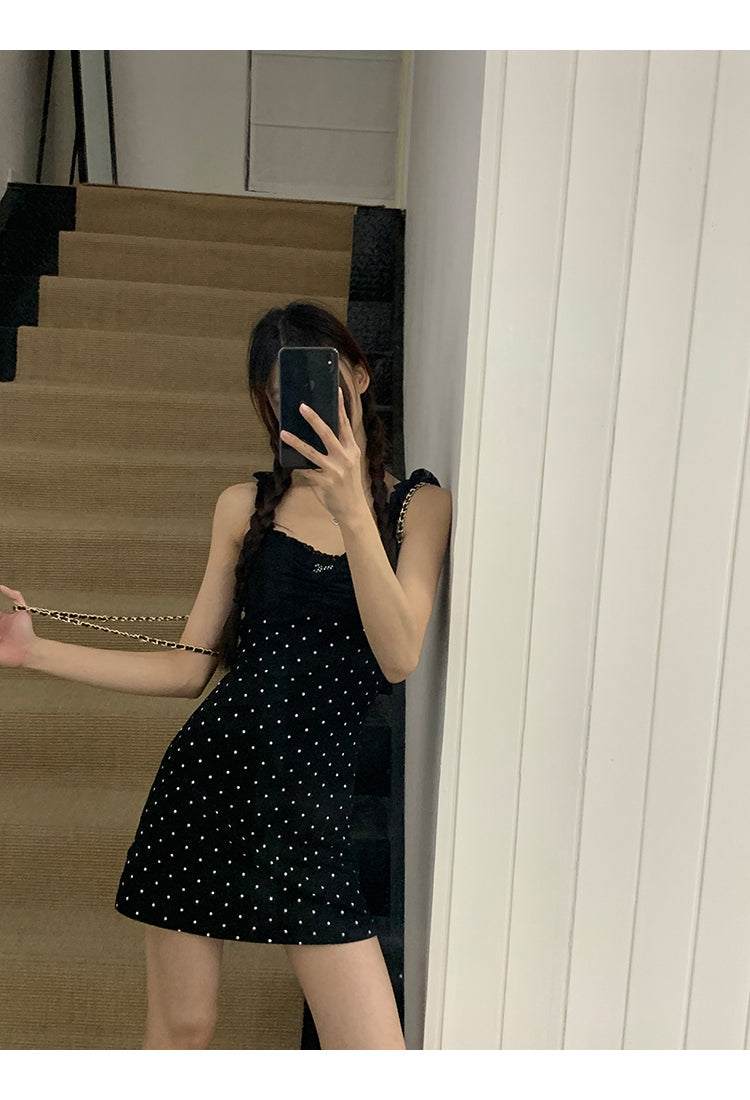 Black Polka Dot Dress