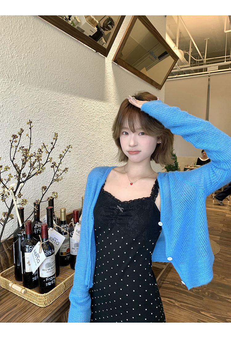 Black Polka Dot Dress