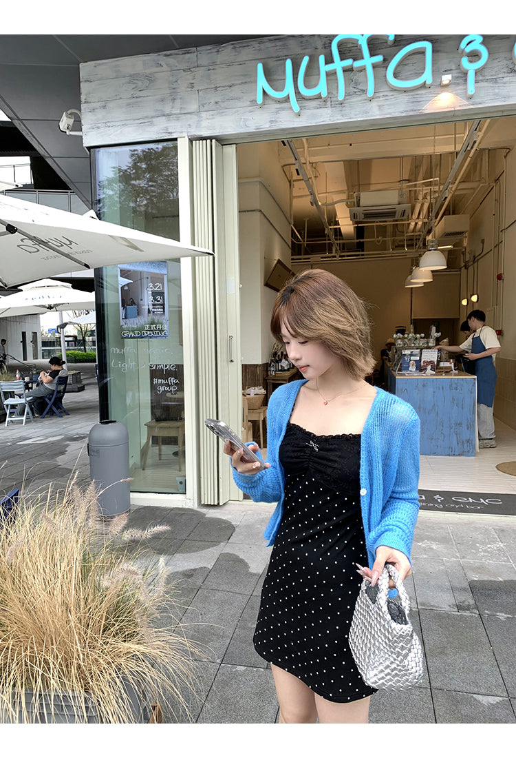 Black Polka Dot Dress