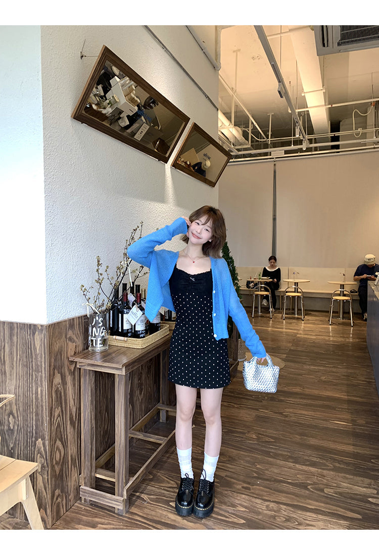 Black Polka Dot Dress