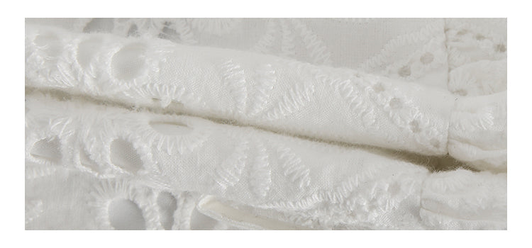 White Cotton Skirt