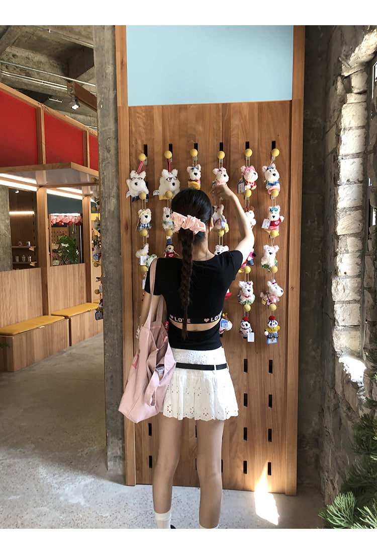 White Cotton Skirt