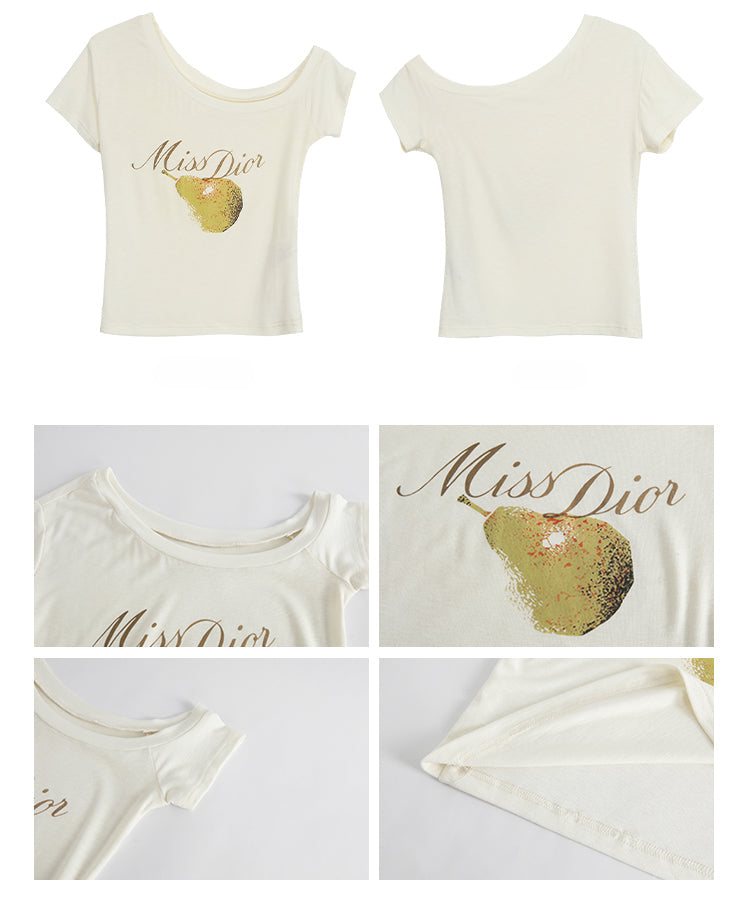 Fruit Print Top