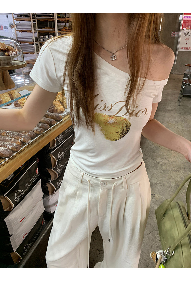 Fruit Print Top