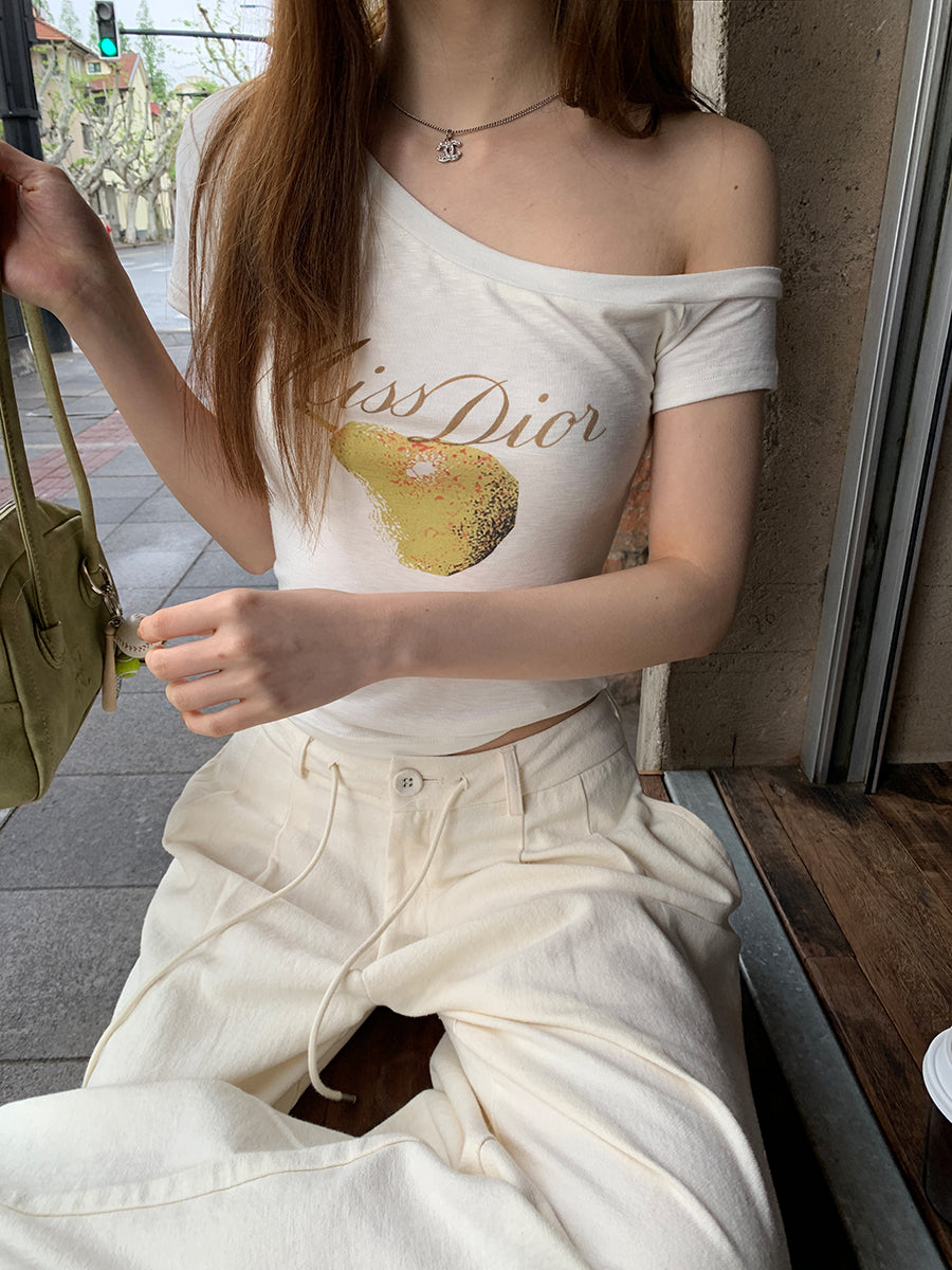 Fruit Print Top