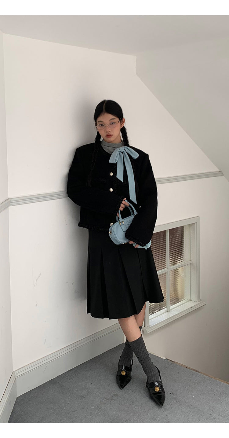 Blue Ribbon Long Sleeve Top