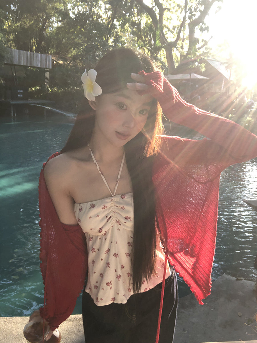 Floral Halter Top