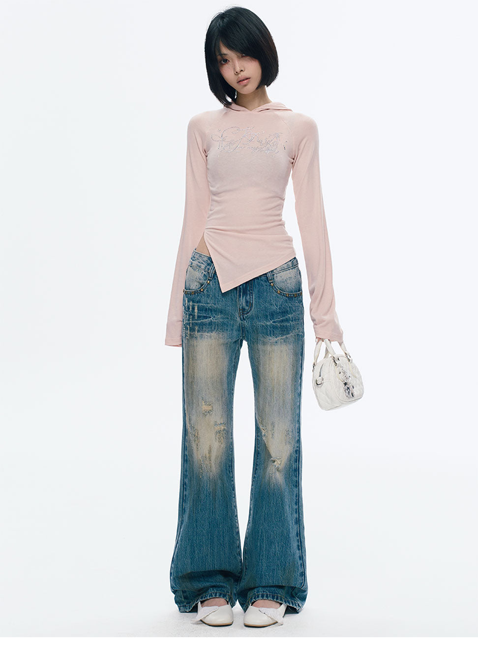 Ripped Distressed Skinny Jeans