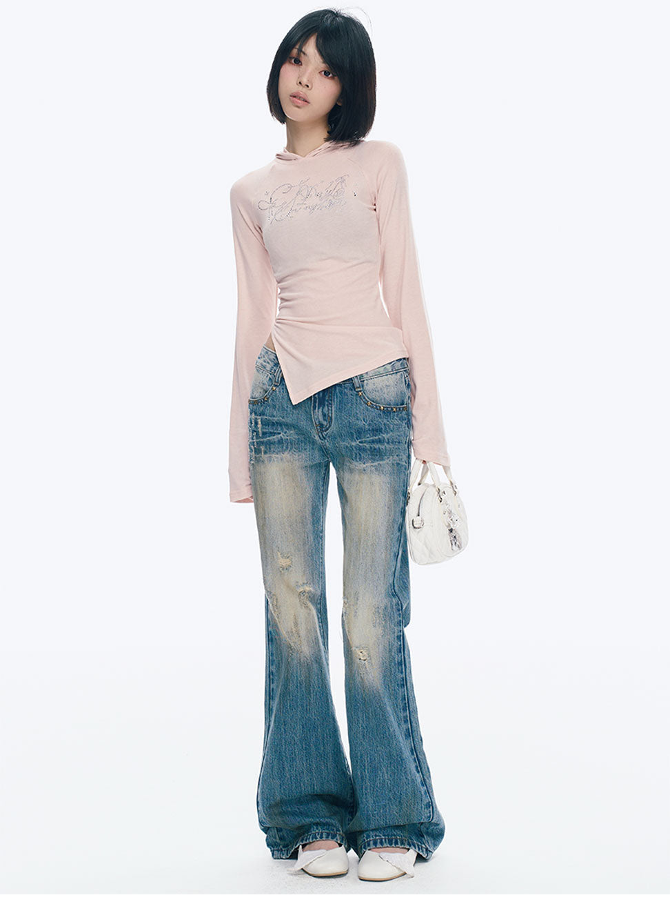 Ripped Distressed Skinny Jeans