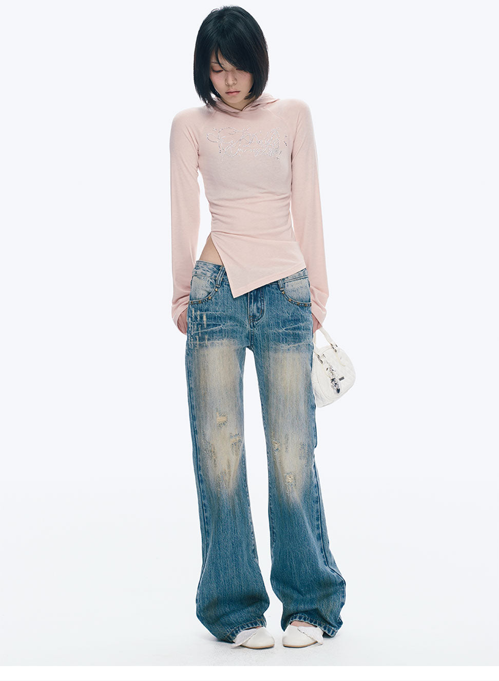 Ripped Distressed Skinny Jeans