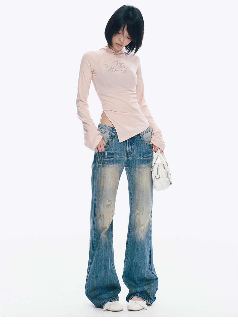 Ripped Distressed Skinny Jeans