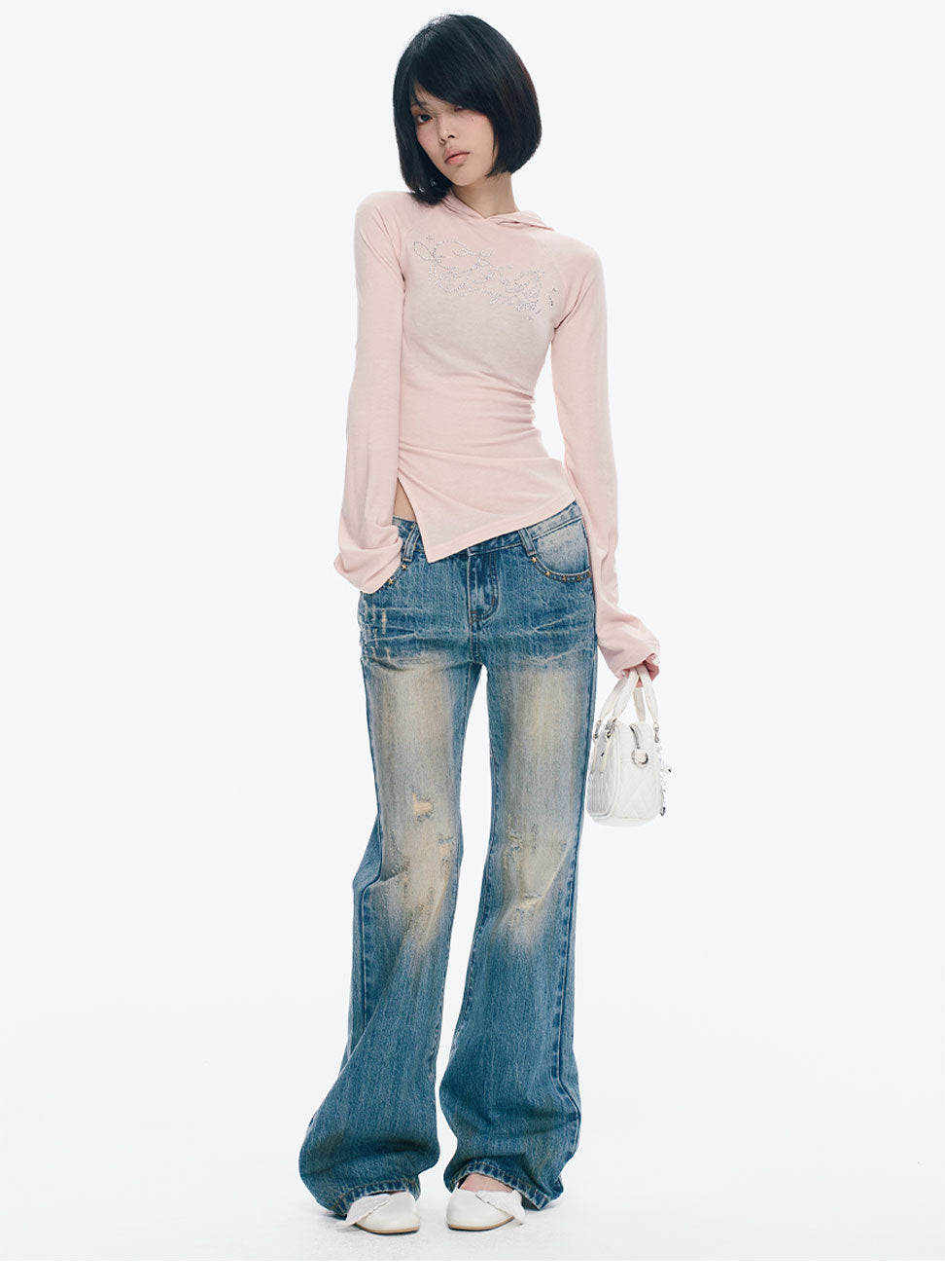 Ripped Distressed Skinny Jeans