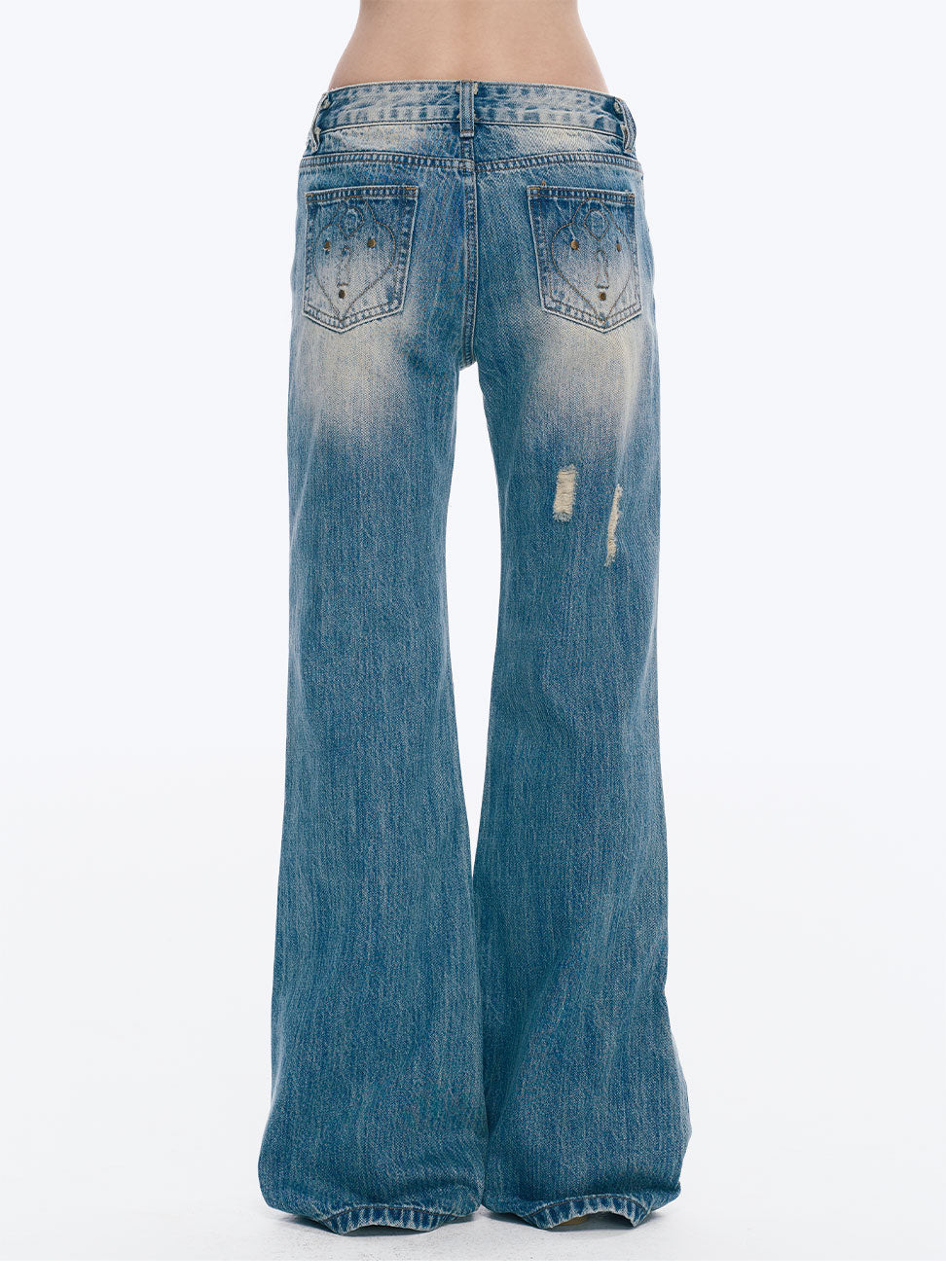 Ripped Distressed Skinny Jeans