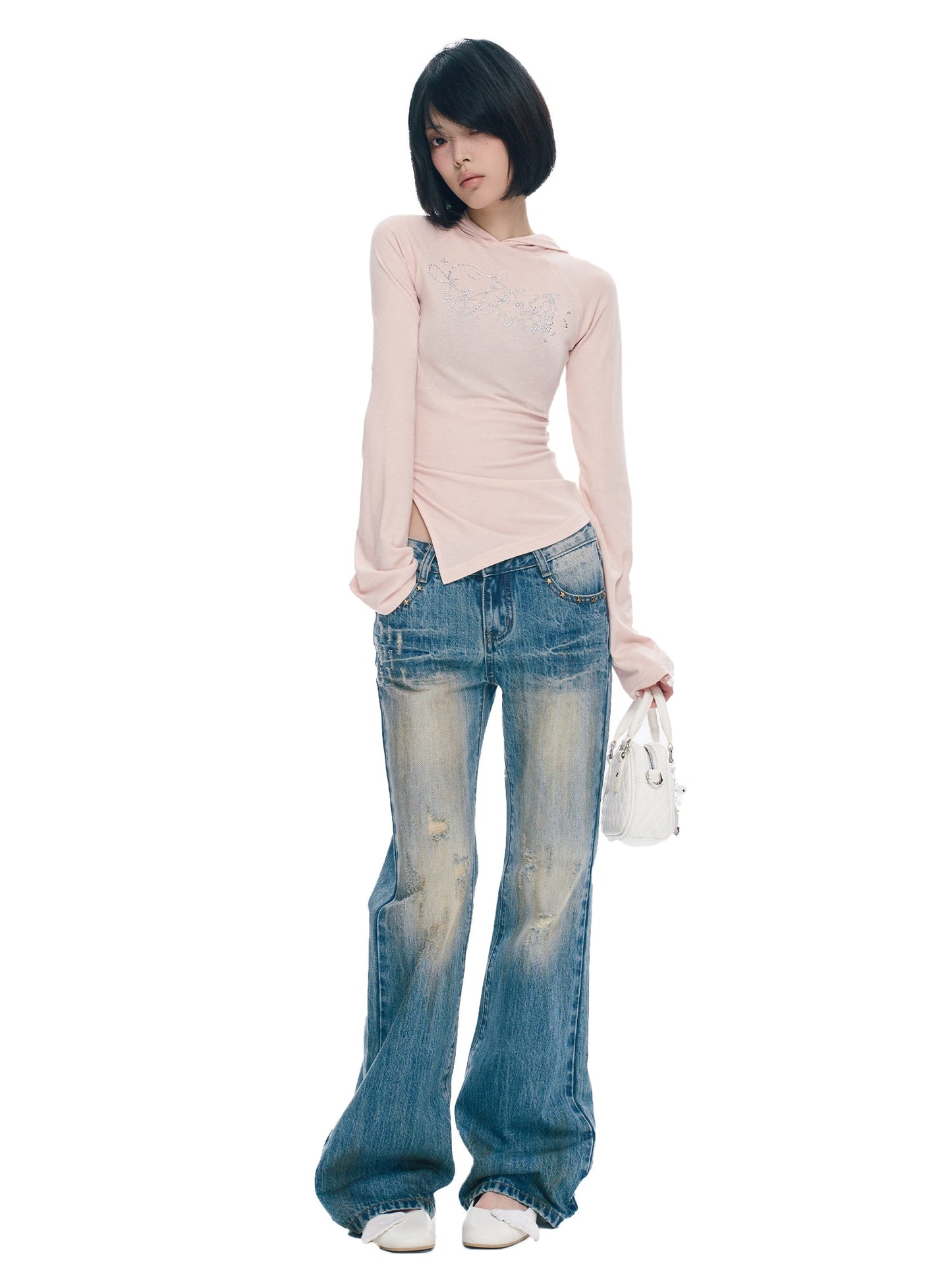 Ripped Distressed Skinny Jeans