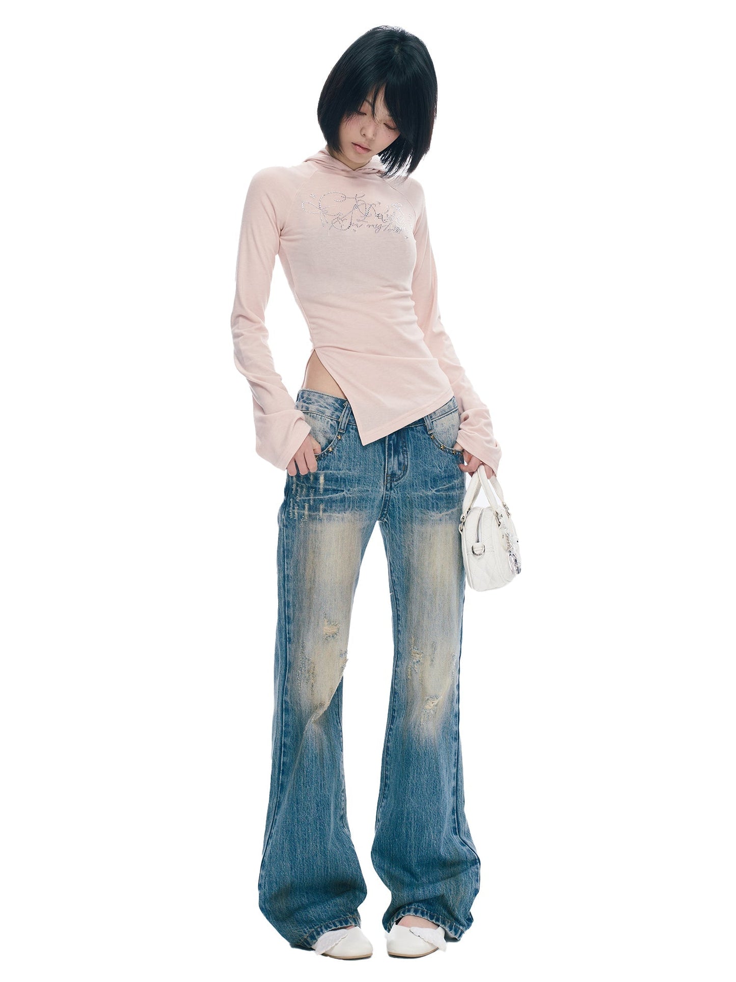 Ripped Distressed Skinny Jeans