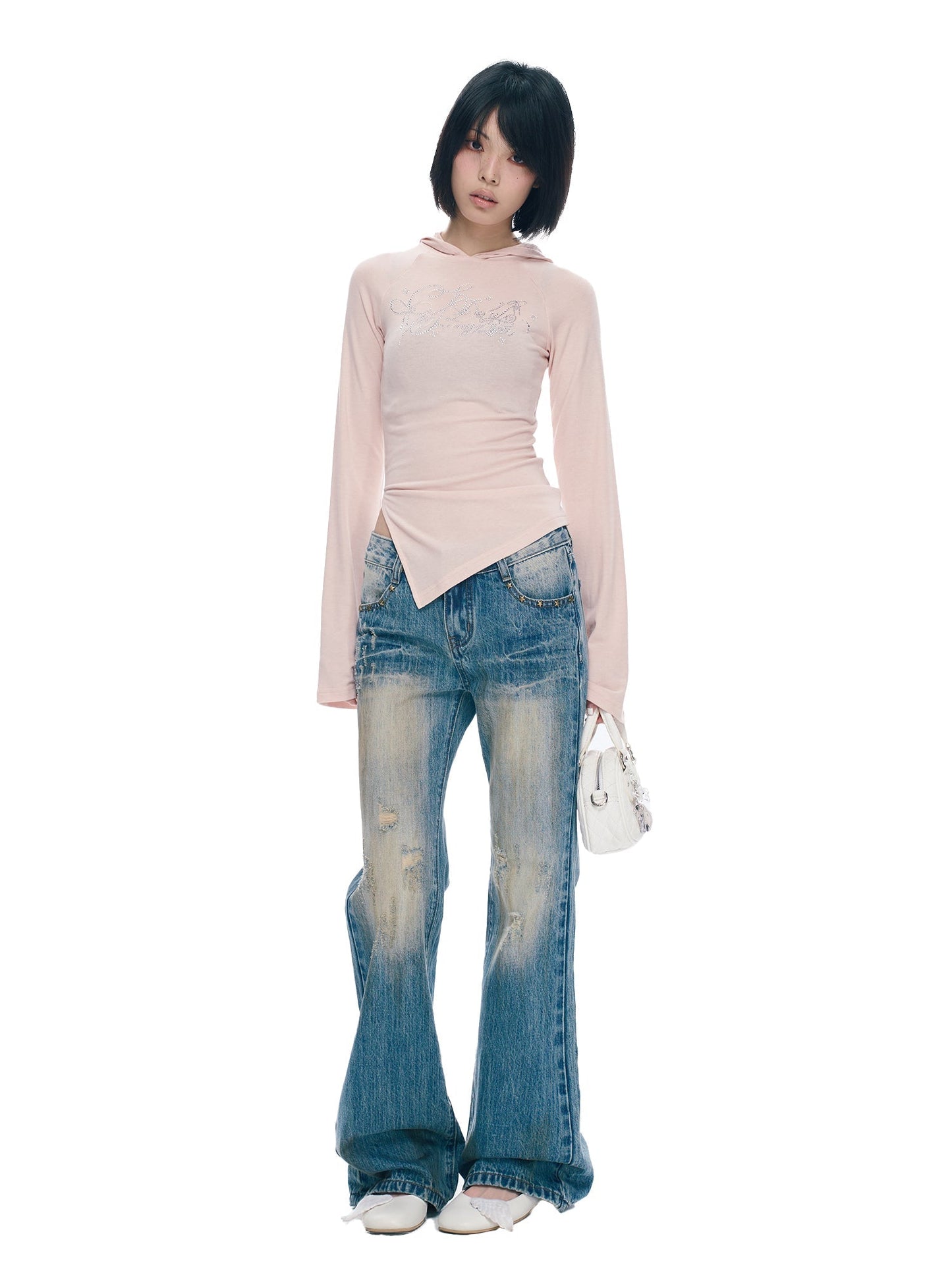 Ripped Distressed Skinny Jeans