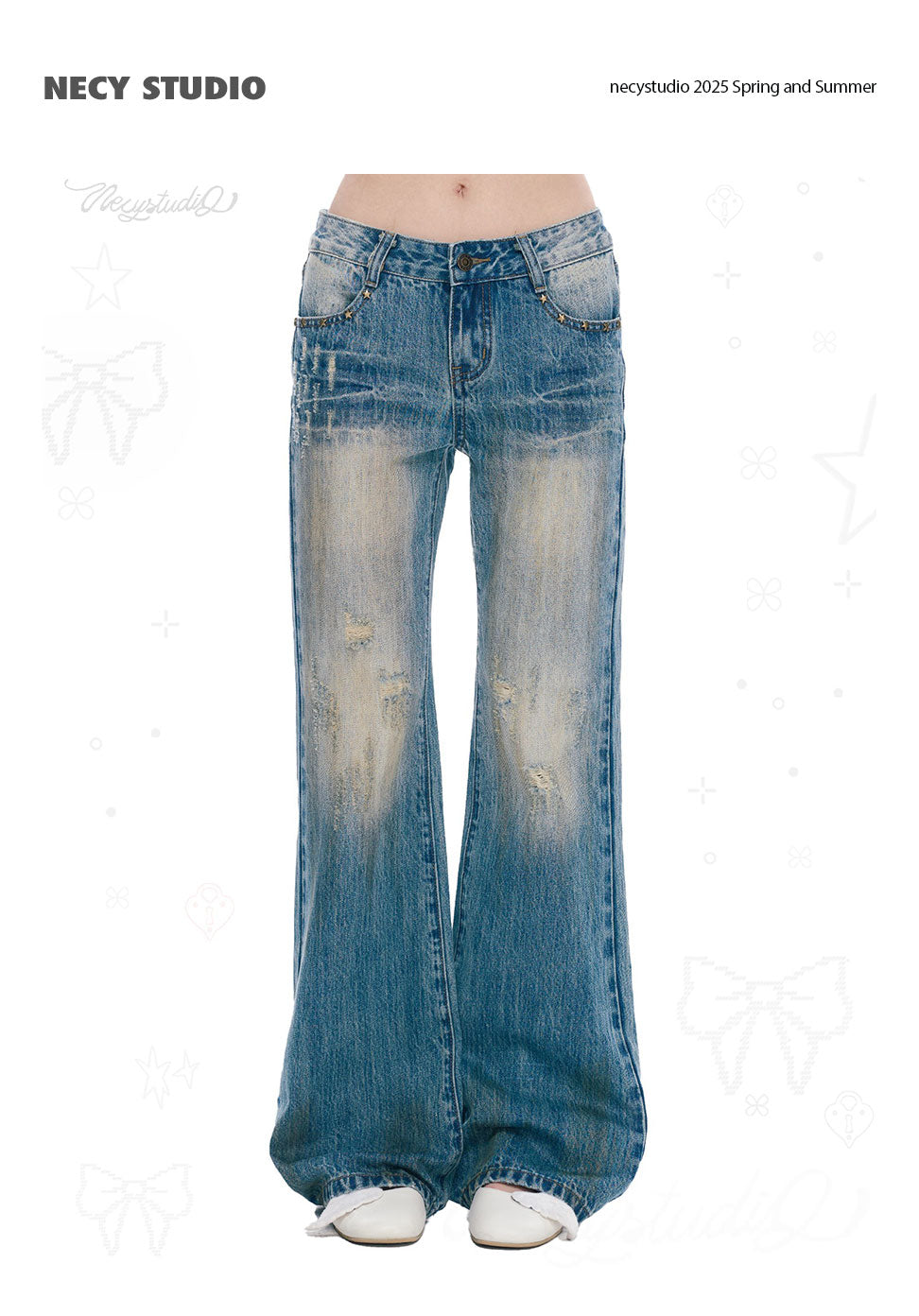 Ripped Distressed Skinny Jeans