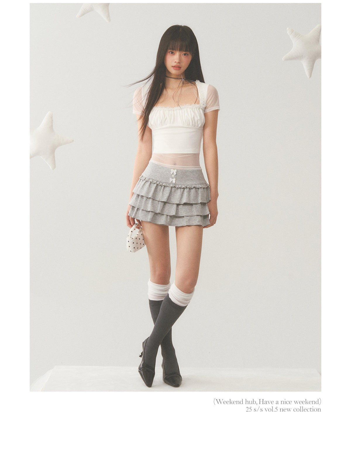 Mesh Short Sleeve Top